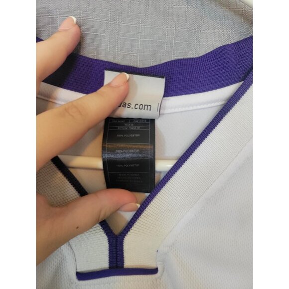 Adidas Dwight Howard Los Angeles Lakers Basketball Sewn 52 White NBA Jersey - Picture 3 of 10